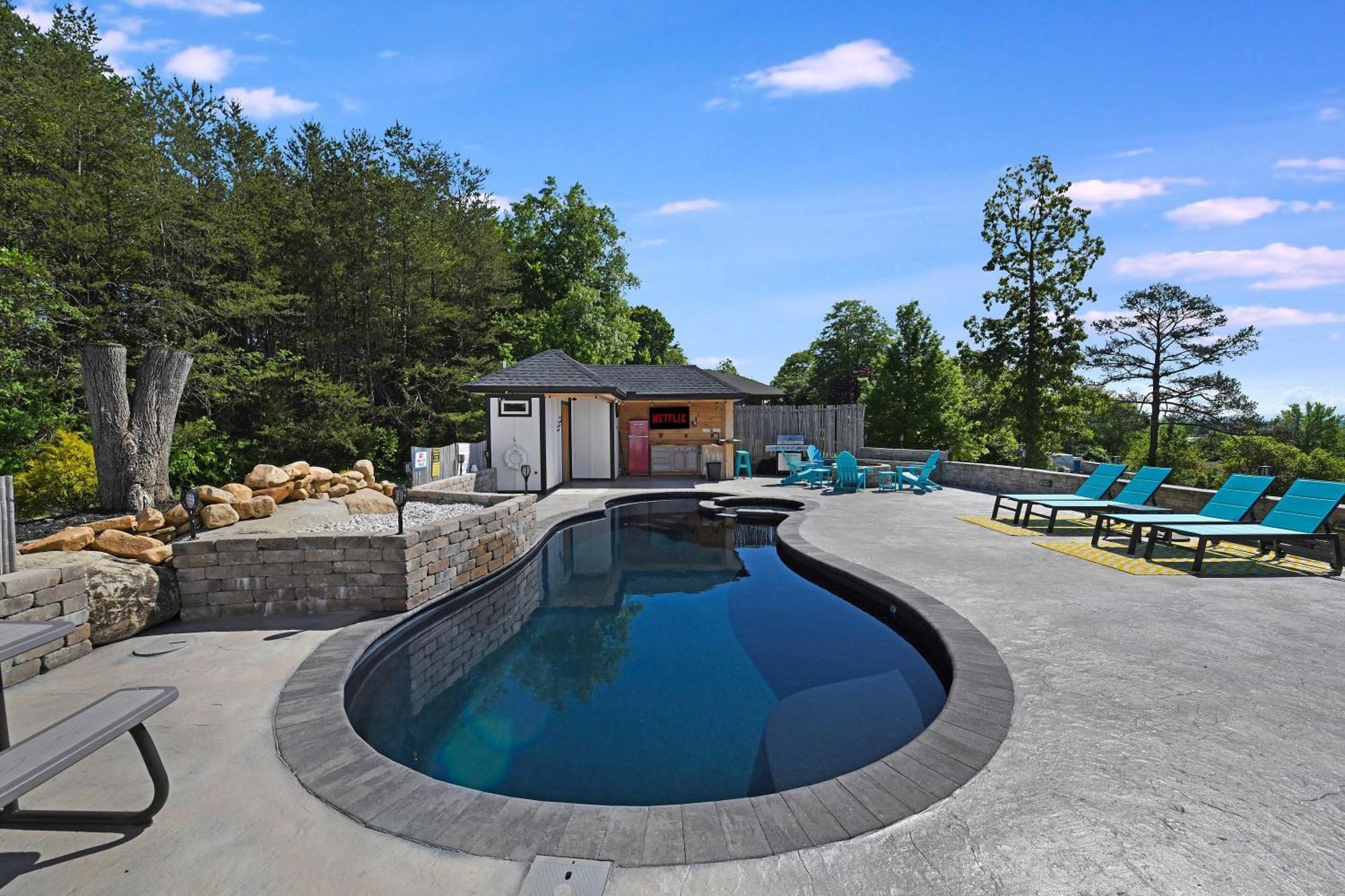 Willa H2Oasis Incredible Pool Retreat With Mountains Views! Sevierville Zewnętrze zdjęcie