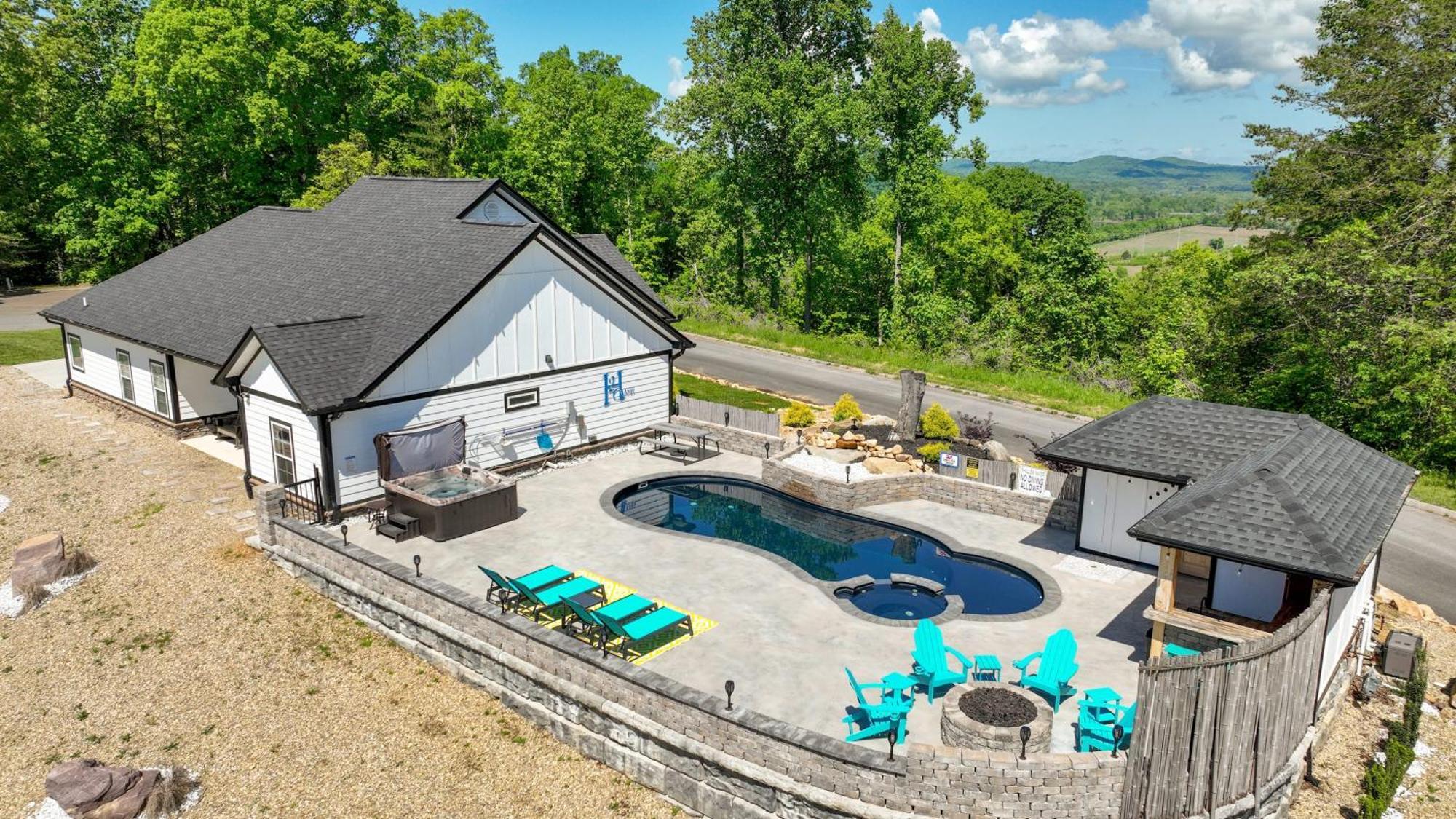 Willa H2Oasis Incredible Pool Retreat With Mountains Views! Sevierville Zewnętrze zdjęcie