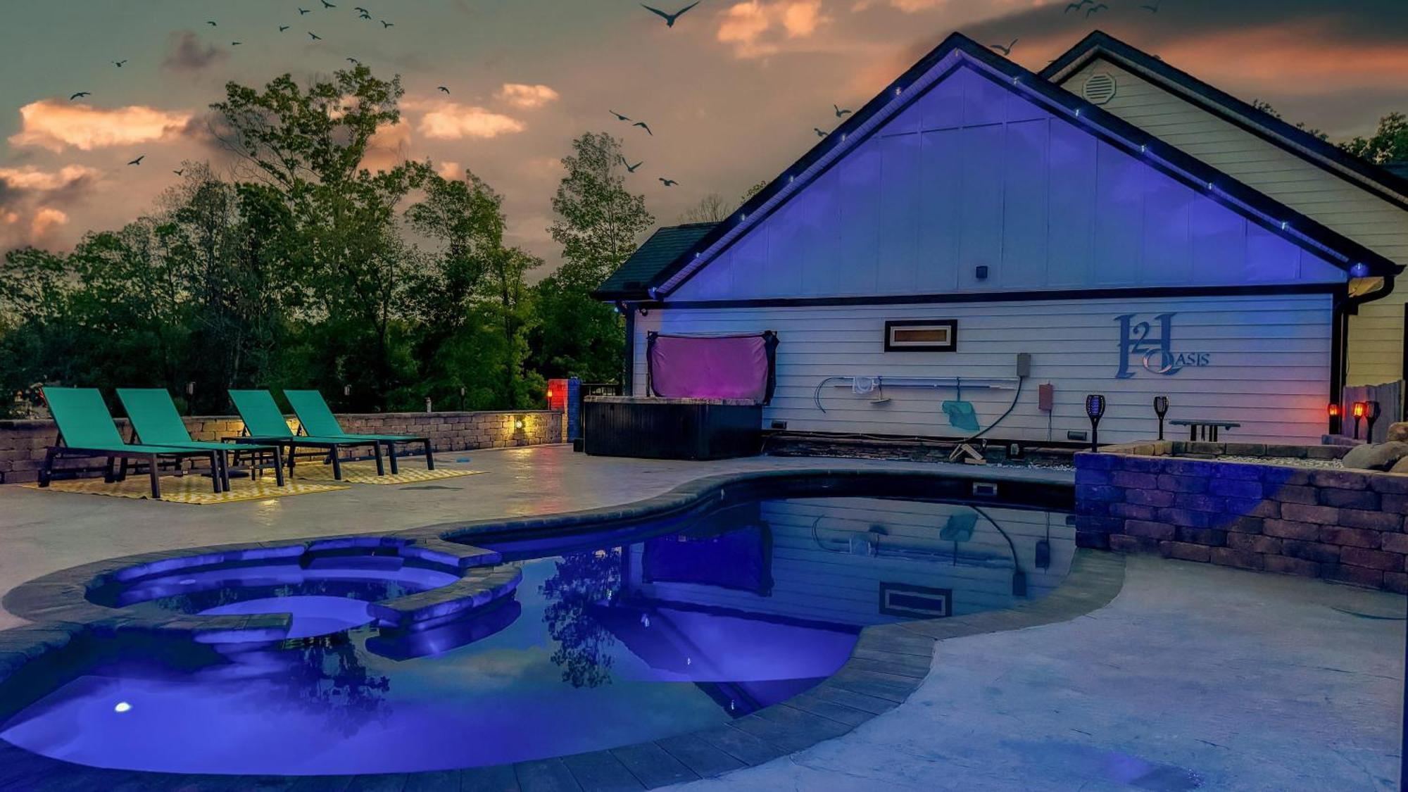 Willa H2Oasis Incredible Pool Retreat With Mountains Views! Sevierville Zewnętrze zdjęcie