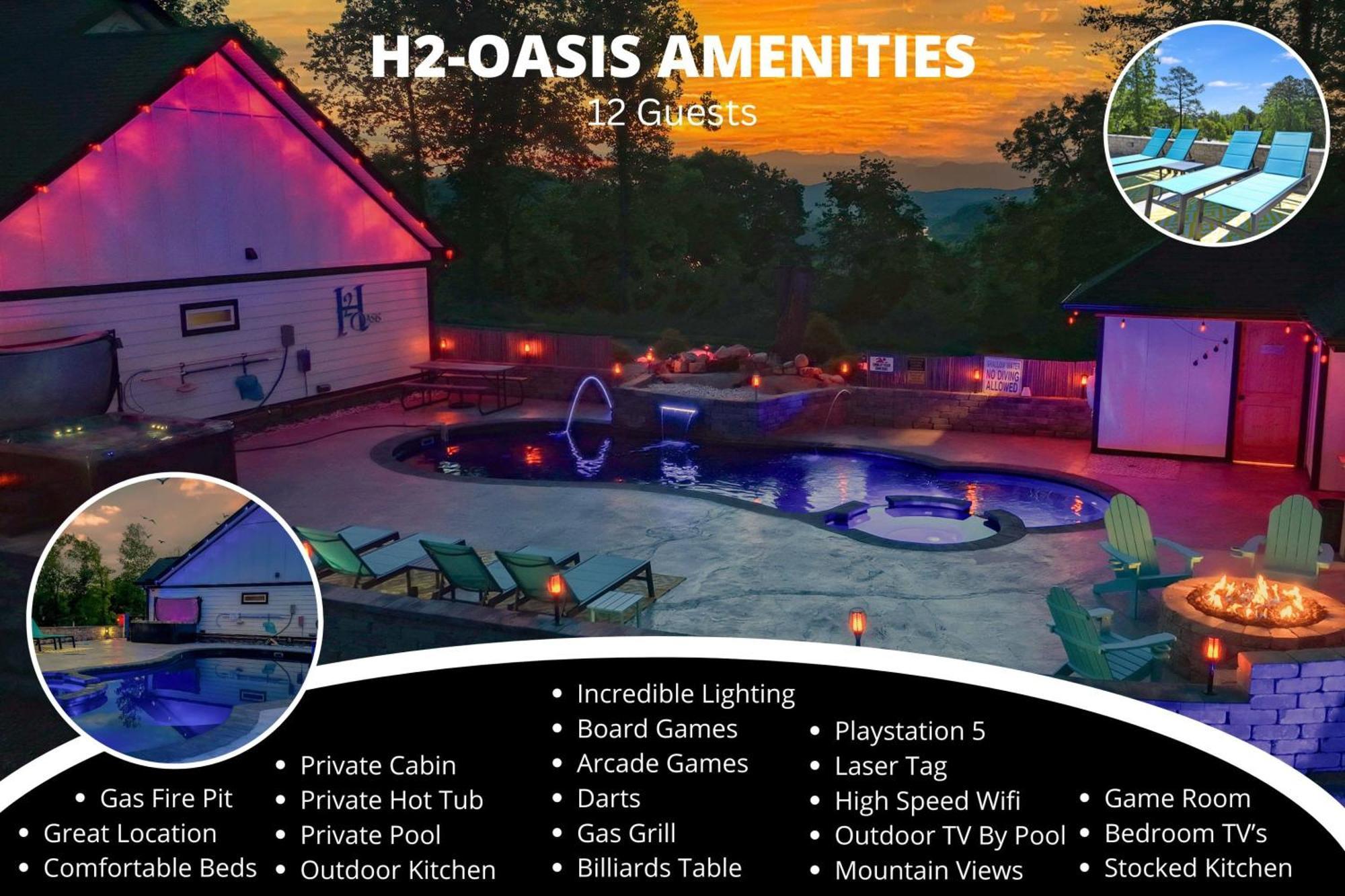 Willa H2Oasis Incredible Pool Retreat With Mountains Views! Sevierville Zewnętrze zdjęcie
